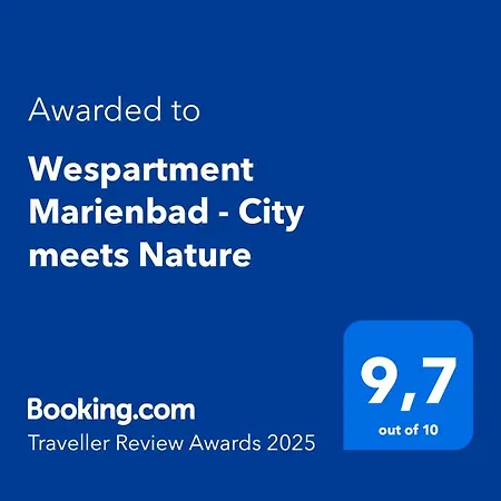 Apartment Wespartment - Meets Nature Marianske Lazne